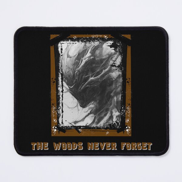 Item preview, The Woods Never Forget – Dark Forest Horror Creature Gothic Art designed and sold by TestudoDesign.
