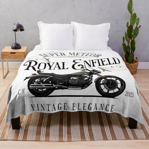 Item preview, vintage elegance Royal Enfield Super Meteor 650 2025 designed and sold by brendaCampti.