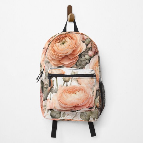 Item preview, Ranunculus Bouquet Watercolor Painting designed and sold by RawNaturePrints.
