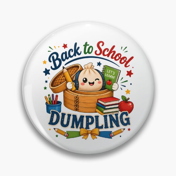 Item preview, Back To School Dumpling designed and sold by ladycerebellum.