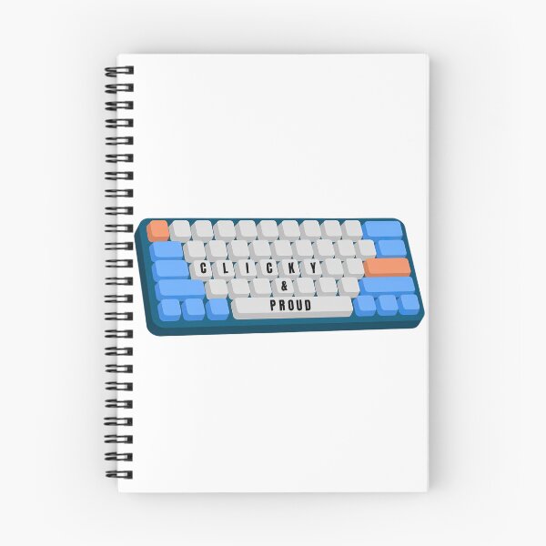 Item preview, Clicky & Proud - Retro Mechanical Keyboard Aesthetic designed and sold by ThockStation.