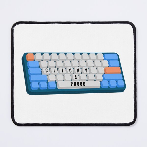Item preview, Clicky & Proud - Retro Mechanical Keyboard Aesthetic designed and sold by ThockStation.