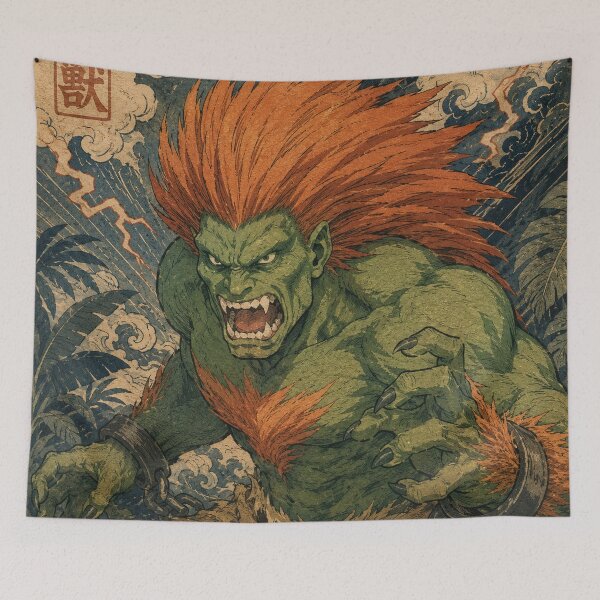 Item preview, Classic Blanka Street Fighter Fanart designed and sold by bapupa.