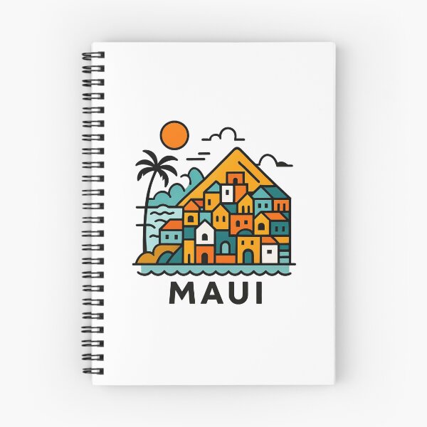 Item preview, Recuerdos de viaje de Maui, Hawái: Arte de la isla volcánica y la playa tropical. designed and sold by OzzFrequency.