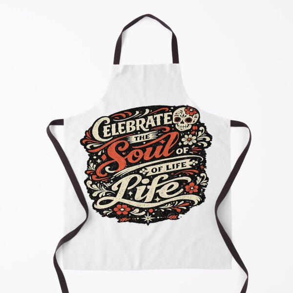 Item preview, Celebrate the Soul of Life | Vintage Day of the Dead Typography T-Shirt designed and sold by D.Shop.