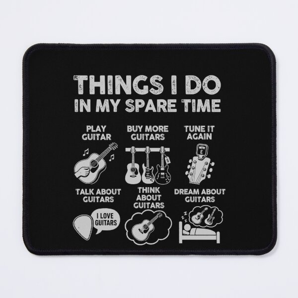 Item preview, Things I Do In My Spare Time Guitar Player Gift designed and sold by 365CarMods Official.