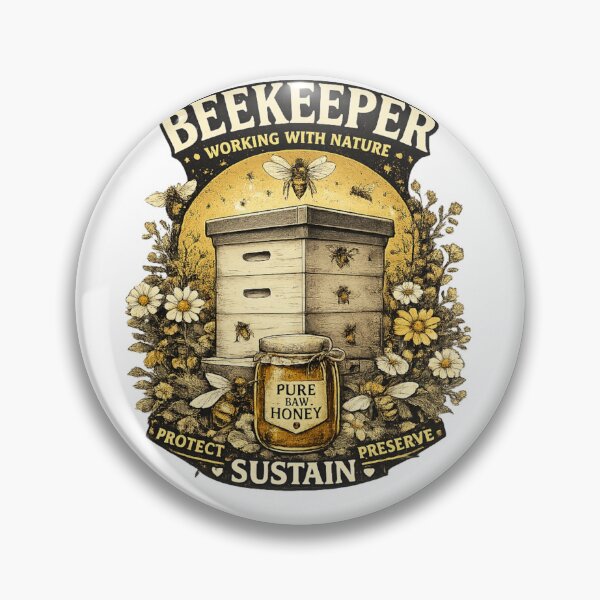 Item preview, Vintage Beekeeper Working With Nature designed and sold by rafi18.
