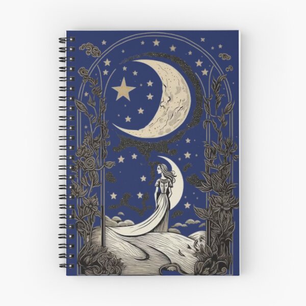 Item preview, Starlit Solitude: Moonlight Garden designed and sold by 63Hotpeppers.
