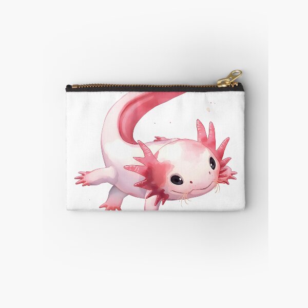 Item preview, Axolotl Watercolor Painting designed and sold by RawNaturePrints.