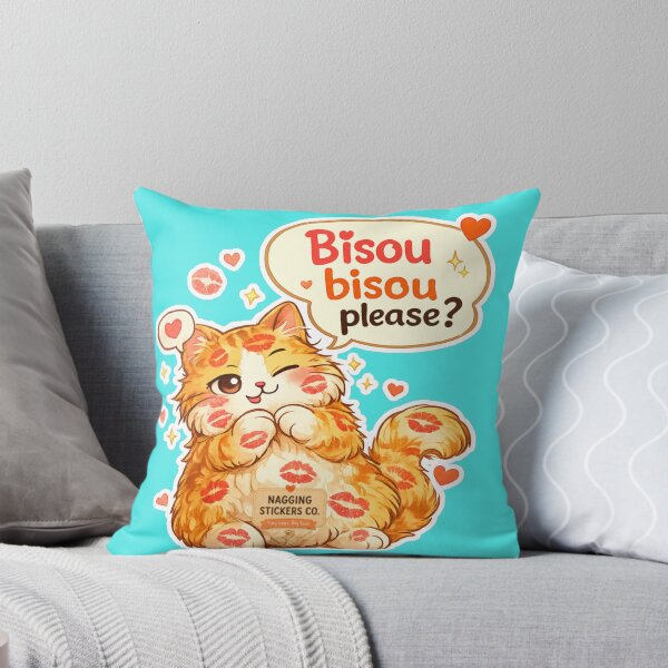 Item preview, BISOU KISS CAT LaMaisonOfMY BISOU BISOU PLEASE? COLLECTION | AQUA Edition | No.01 designed and sold by LaMaisonOfMY.
