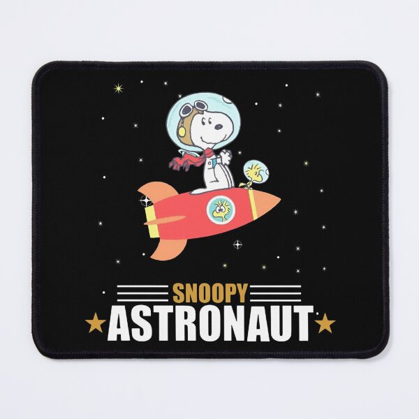 Item preview, Snoopy Astronaut Flying Rocket Space Adventure designed and sold by Cutecharactel.