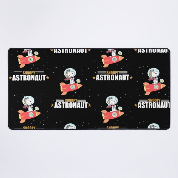 Item preview, Snoopy Astronaut Flying Rocket Space Adventure designed and sold by Cutecharactel.