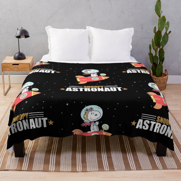 Item preview, Snoopy Astronaut Flying Rocket Space Adventure designed and sold by Cutecharactel.