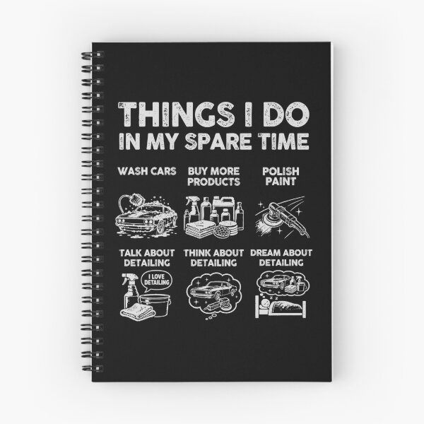 Item preview, Things I Do In My Spare Time Car Detailer Gift designed and sold by 365CarMods Official.