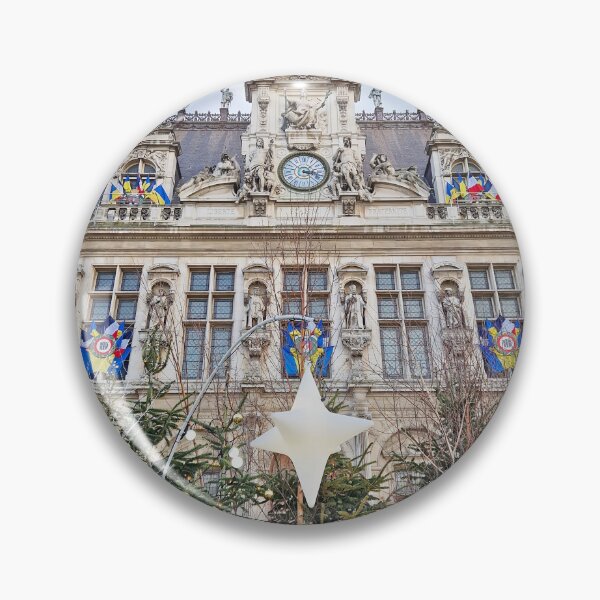 Item preview, Hotel de Ville in Paris designed and sold by psychoshadow.