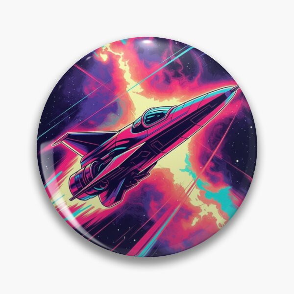 Item preview, Spacecraft soaring through the galaxy in lots of colour designed and sold by carlsmart1.