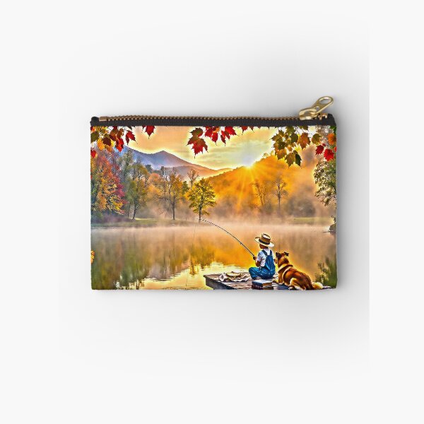 Item preview, "Morning Catch on the Misty Pond" designed and sold by SkyKing Ron.