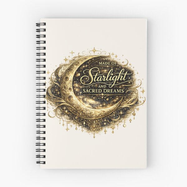 Item preview, Made of Starlight and Sacred Dreams | Celestial Moon Art designed and sold by 'VARI'.