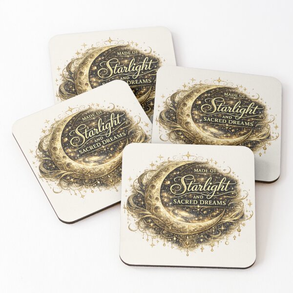 Item preview, Made of Starlight and Sacred Dreams | Celestial Moon Art designed and sold by 'VARI'.