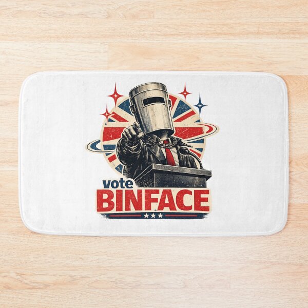 Item preview, Vote Binface 2026 Funny UK Political Satire Sticker | Retro British Election Poster | Vintage Campaign Design designed and sold by Bhaskar Digital Art.