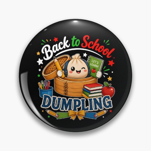 Item preview, Back To School Dumpling designed and sold by ladycerebellum.