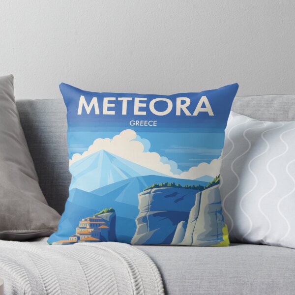 Item preview, Meteora – Greece Monastery Travel Art designed and sold by MarkedArtPrints.