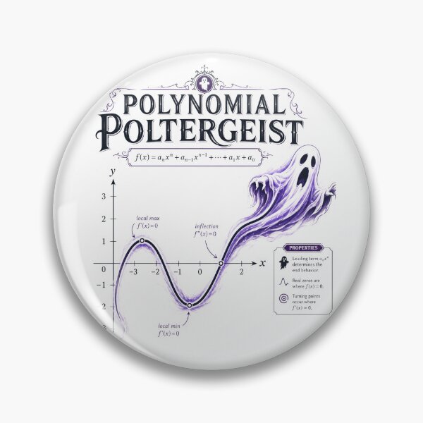 Item preview, Polynomial Poltergeist designed and sold by Alpacatata.
