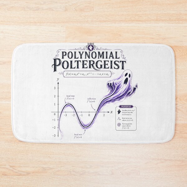 Item preview, Polynomial Poltergeist designed and sold by Alpacatata.