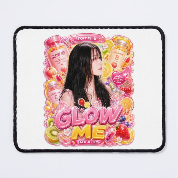 Item preview, Jiheon fromis_9 Glow Me Pastel Beachwave Art | Merch Collection designed and sold by Valereekmerch.