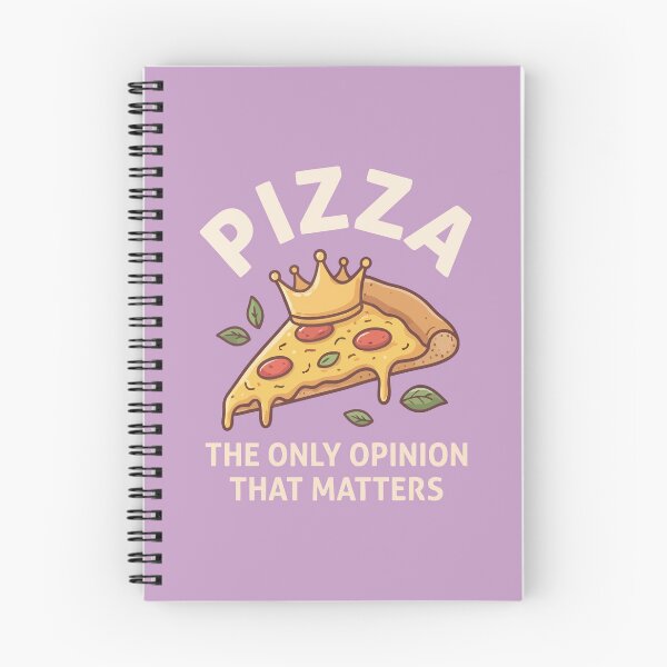 Item preview, Pizza The Only Opinion That Matters Funny Food Crown designed and sold by Amir Faysal.