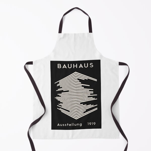 Item preview, Bauhaus Ausstellung Cream Line Art Geometric designed and sold by FaizArtShop.