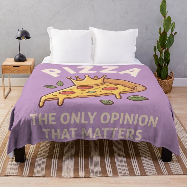 Item preview, Pizza The Only Opinion That Matters Funny Food Crown designed and sold by Amir Faysal.