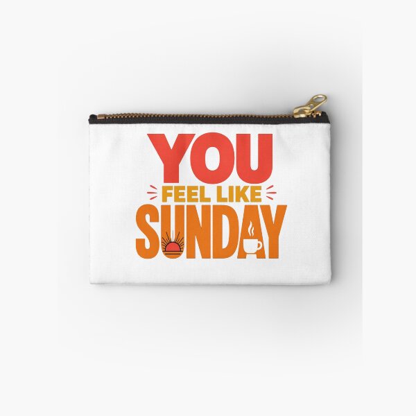 Item preview, You Feel Like Sunday | Minimal Romantic Typography | Cozy Love Quote designed and sold by Lovestickerco.