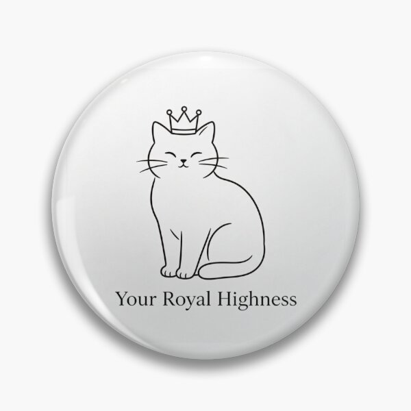 Item preview, Cat sat with a crown designed and sold by carlsmart1.