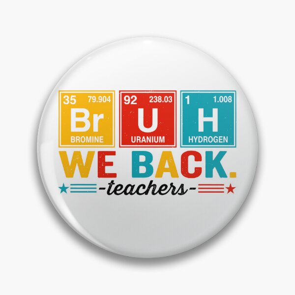 Item preview, Bruh We Back Teacher designed and sold by ladycerebellum.