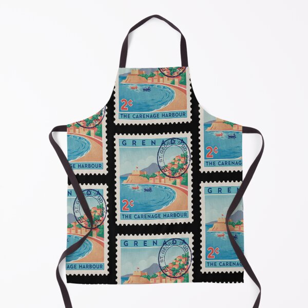 Item preview, Grenada St George’s Caribbean Harbour Postage Stamp Sticker designed and sold by stickercuffs.