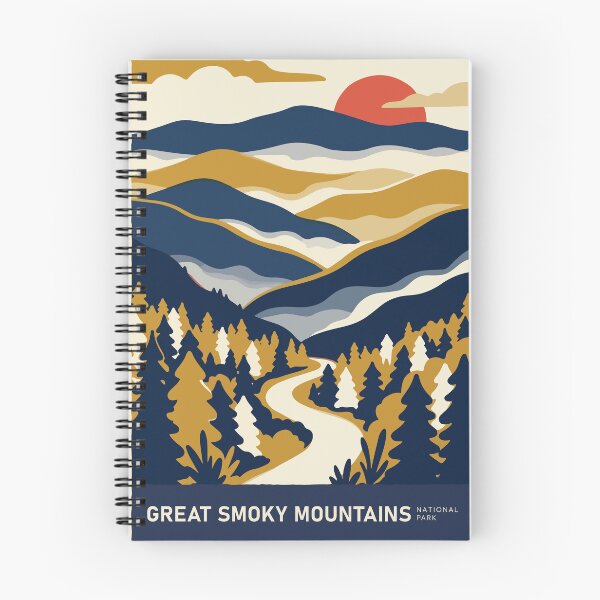 Item preview, Great Smoky Mountains National Park USA Travel Vintage designed and sold by RareDeerArt.