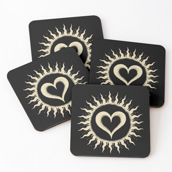 Item preview, Love Heart – Radiant Heart Illustration Art designed and sold by MarkedArtPrints.