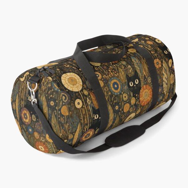 Item preview, Hidden Silhouette Cats Among Golden Wildflowers designed and sold by Mindworx21.