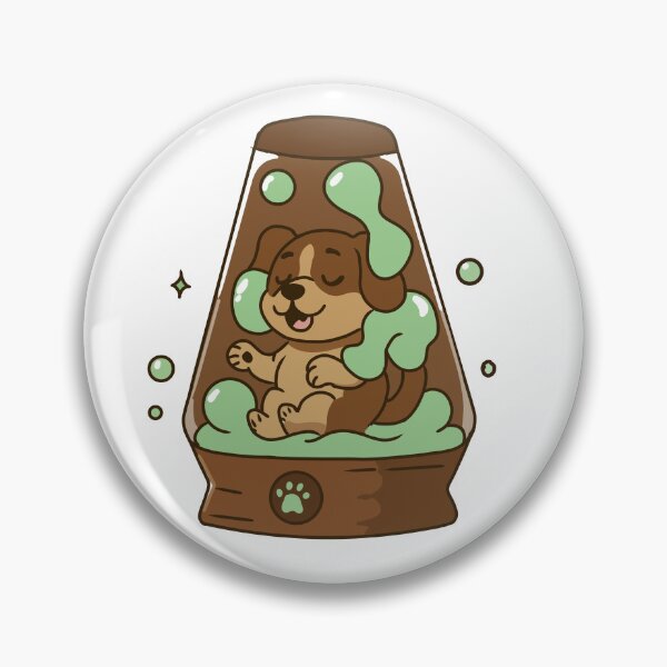 Item preview, puppy in smoke lamp designed and sold by Muertafeel.