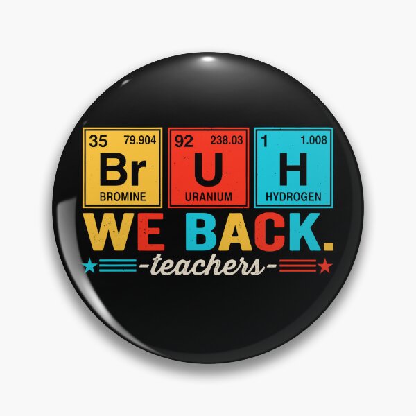 Item preview, Bruh We Back Teacher designed and sold by ladycerebellum.