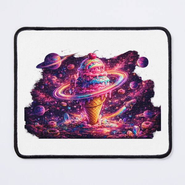 Item preview, Neon Ice Cream Planet designed and sold by PeterPunkt.