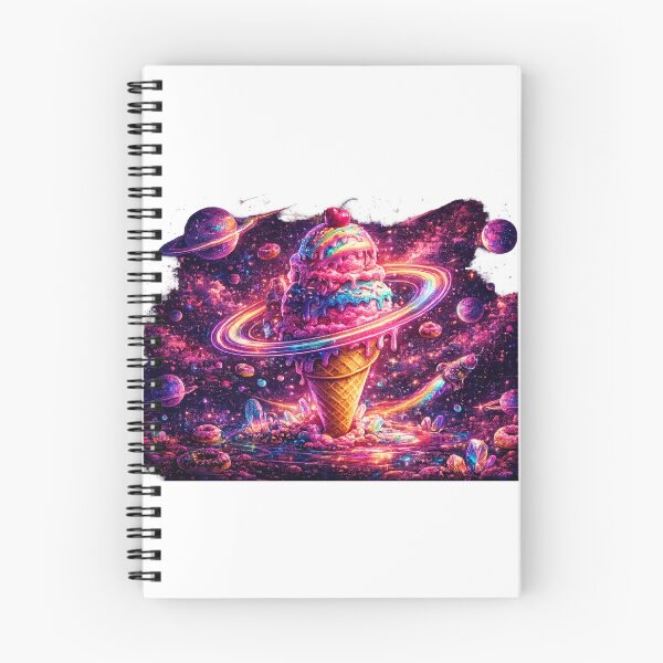 Item preview, Neon Ice Cream Planet designed and sold by PeterPunkt.
