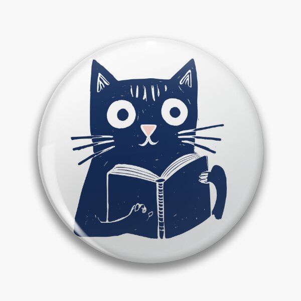 Item preview, Black Cat Reading Book with Mouse Print designed and sold by daldadesign.