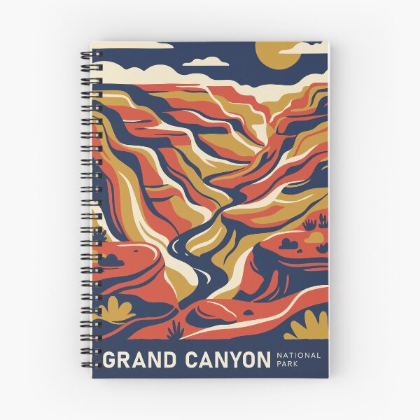 Item preview, Grand Canyon National Park USA Travel Vintage designed and sold by RareDeerArt.