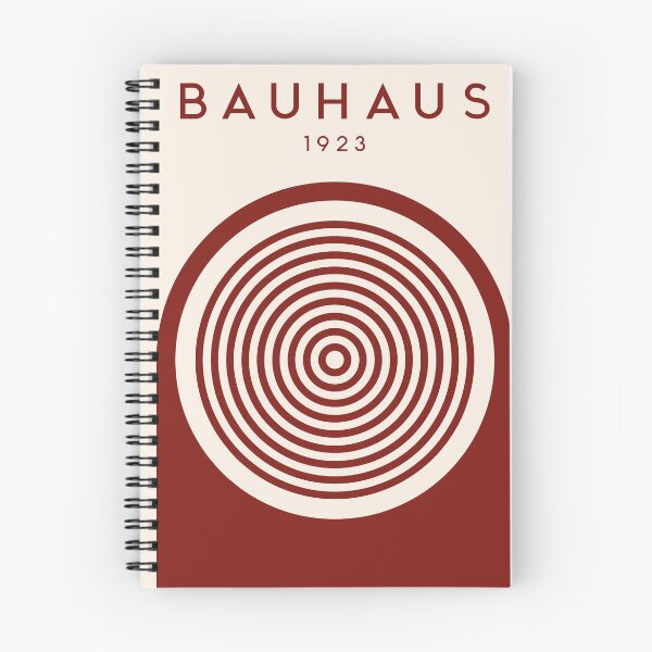 Item preview, Bauhaus Maroon and Cream Concentric Circles designed and sold by FaizArtShop.