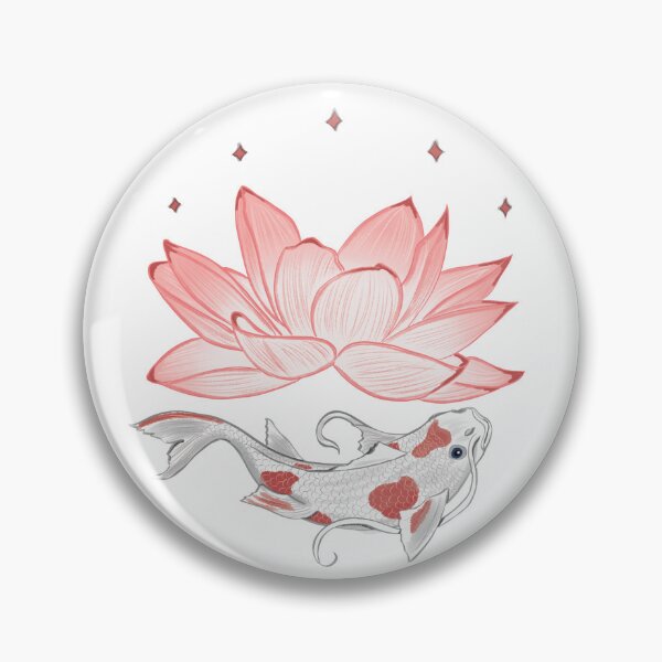 Item preview, Lotus koi designed and sold by Naito Art.