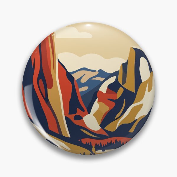 Item preview, Yosemite National Park USA Travel Vintage designed and sold by RareDeerArt.