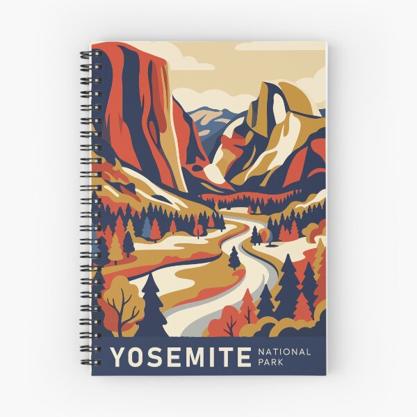 Item preview, Yosemite National Park USA Travel Vintage designed and sold by RareDeerArt.