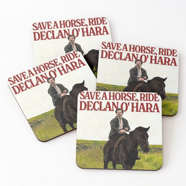 Item preview, Poster Save a Horse - Ride Declan O'Hara Painting designed and sold by nicholaswaldrop.